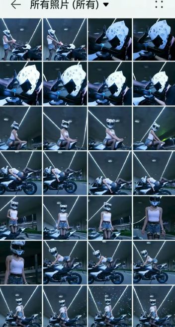 机车女骑士穿短裤黑丝和男生玩“主仆游戏”又牵狗链又踩头这视频我看吐了